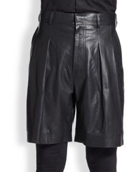 Givenchy Leather Shorts