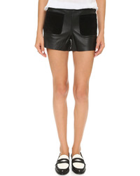 BB Dakota Leather Shorts