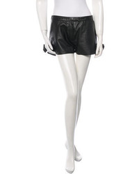 RED Valentino Leather Shorts