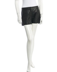 The Row Leather Shorts