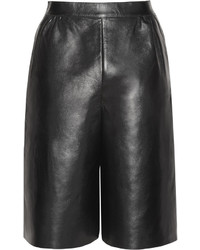 Valentino Leather Shorts