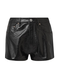 RE/DONE Leather Shorts