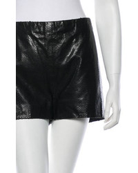 J Brand Leather Shorts W Tags