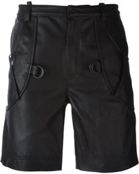 Marcelo Burlon County of Milan Leather Shorts