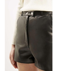 Unique Mason Leather Shorts