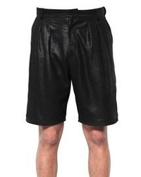 McQ by Alexander McQueen Leather Shorts