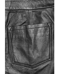 J Brand Mila Leather Shorts
