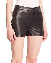 J Brand Mila Leather Shorts