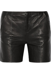 Mm6 Maison Margiela Leather Shorts