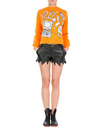 Moschino Cheap & Chic Moschino Cheap And Chic Leather Shorts