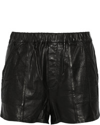 A.L.C. Parker Leather Shorts