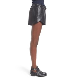 The Fifth Label Passenger Faux Leather Shorts
