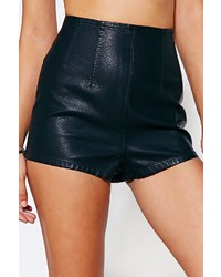 Urban Outfitters Pins And Needles Faux Leather Pin Up Short