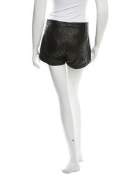 Rag & Bone Quilted Leather Shorts
