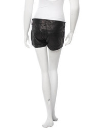 R 13 R13 Leather Shorts