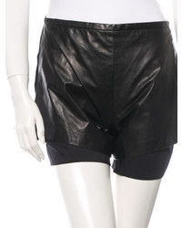 Sally Lapointe Leather Shorts