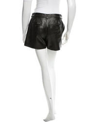 Marc by Marc Jacobs Textured Leather Shorts