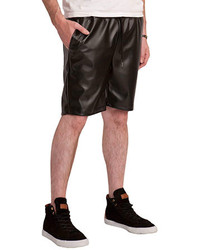 Elwood The Faux Leather Shorts