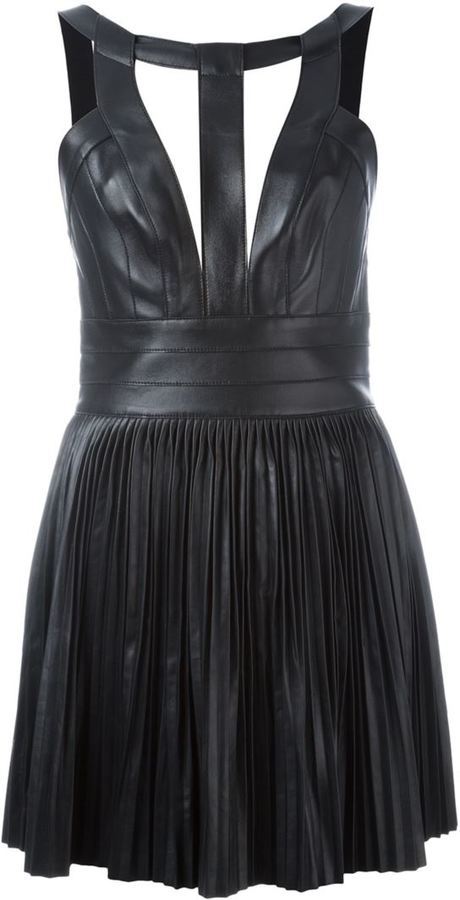 Dsquared2 Bondage Style Mini Dress, $2,674 | farfetch.com | Lookastic