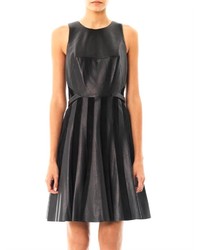 Jason Wu Leather And Suede Panel Dress