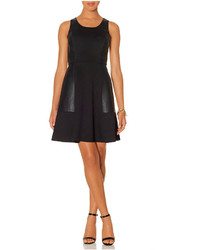 The Limited Faux Leather Skater Dress