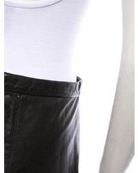 Derek Lam 10 Crosby Leather Skirt