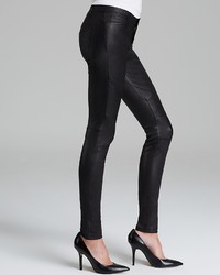 Vince Jeans Moto Skinny Leather
