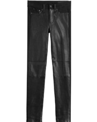 Rag & Bone Leather Coated Skinny Jeans