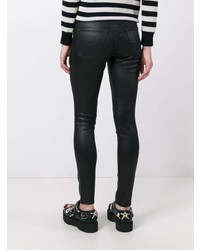 AG Jeans Leather Effect Skinny Jeans