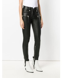 Unravel Project Skinny Lace Up Jeans