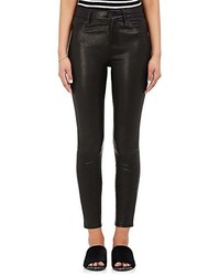 L'Agence Adelaide Leather Skinny Pants