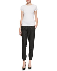 AG Jeans Ag Kelsey Faux Leather Track Pants