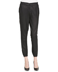 AG Jeans Ag Kelsey Faux Leather Track Pants