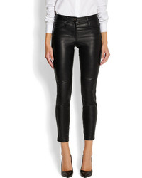 Givenchy Black Leather Pants