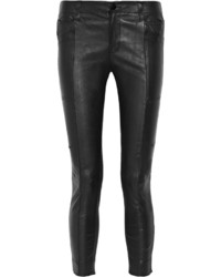 J Brand Byrnes Leather Skinny Pants