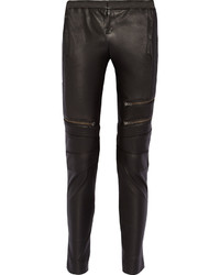 A.L.C. Cannova Moto Style Leather Skinny Pant