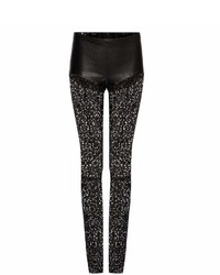 Haider Ackermann Cut Out Leather Trousers