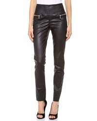 Les Chiffoniers Double Zip Leather Pants
