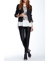 Free People Faux Leather Skinny Pant