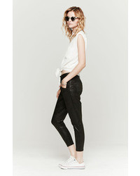Helmut Lang Patina Stretch Leather Pant
