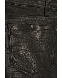 J Brand L8001 Stretch Leather Skinny Pants