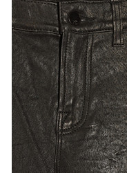 J Brand L8001 Stretch Leather Skinny Pants
