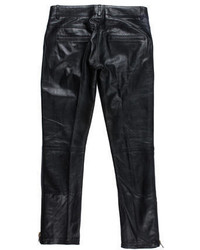 McQ by Alexander McQueen Leather Cropped Pants W Tags