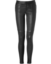 A.L.C. Leather Pants In Black