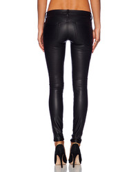 Black Orchid Leather Skinny