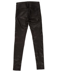 Vince Leather Skinny Pants W Tags