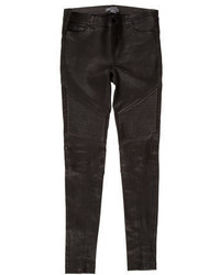 Vince Leather Skinny Pants W Tags