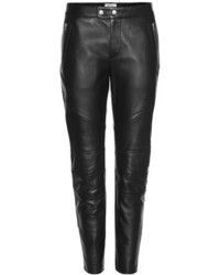 Saint Laurent Leather Trousers