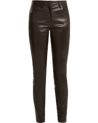 The Row Maddly Skinny Leg Leather Trouser