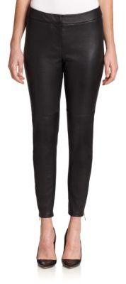 Kate Spade New York Estella Skinny Leather Pants, $898 | Saks Fifth Avenue  | Lookastic